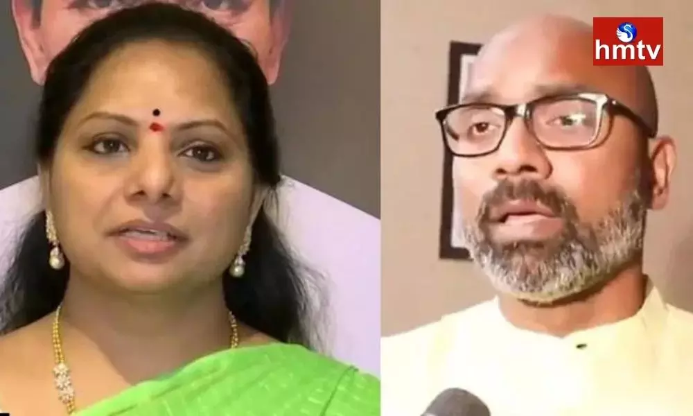 MP Dharmapuri Arvind Slams MLC Kalvakuntla Kavitha