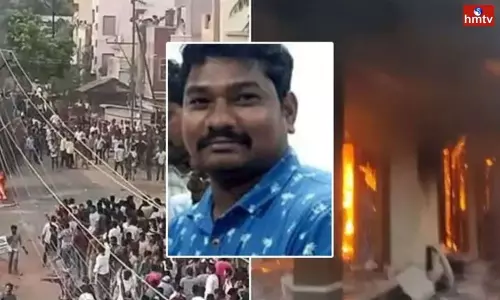 Annam Sai Arrest Over Amalapuram Violence Annam Sai Arrest Over Amalapuram Violence