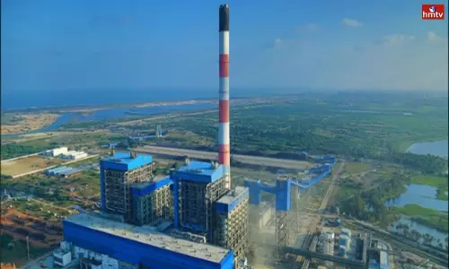 Accident At Sri Damodaram Sanjeevaiah Thermal Power Plant in Nellore Accident At Sri Damodaram Sanjeevaiah Thermal Power Plant in Nellore