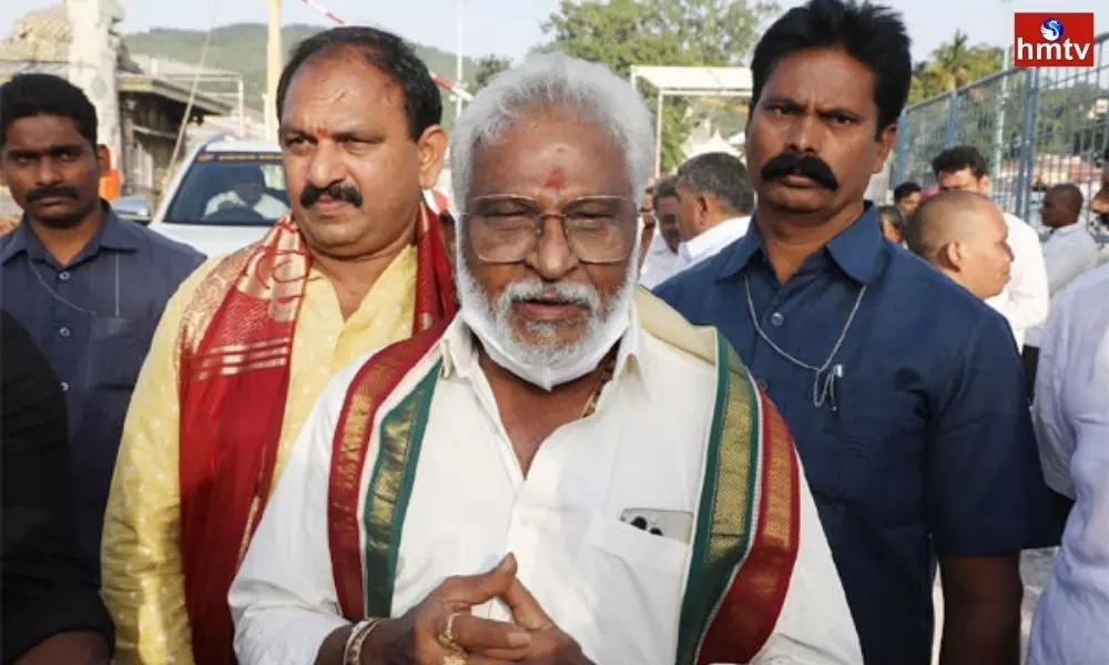 YV Subba Reddy Said There was a Large Crowd of Devotees in Thirumala