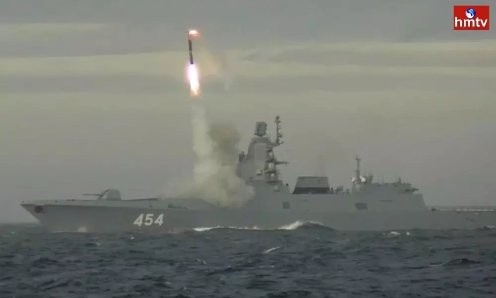 Russia Fires Its Latest Hypersonic Zircon Missile