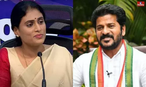 YS Sharmila Padayatra Restarted from Khammam Said Revanth Reddy is Blackmailer | Live News Today