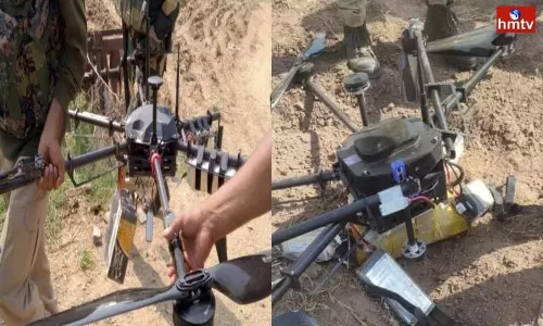 Jammu and Kashmir Police Shot Down Drone with Payload Attached in Kathua