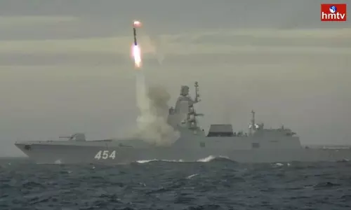 Russia Fires Its Latest Hypersonic Zircon Missile Russia Fires Its Latest Hypersonic Zircon Missile