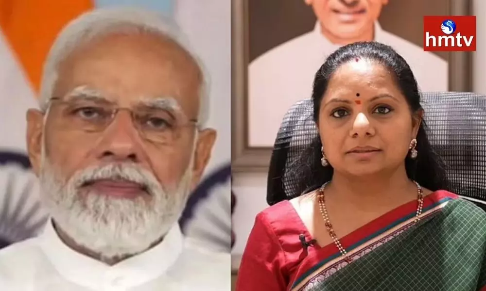 Kavitha Posed Eight Questions to PM Modi