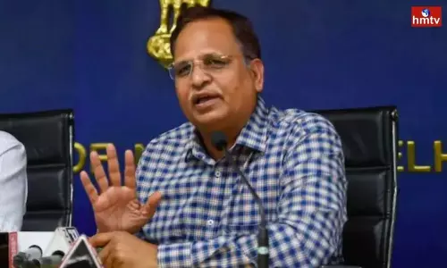 Delhi Health Minister Satyendar Jain Arrested By ED in Money Laundering Case Delhi Health Minister Satyendar Jain Arrested By ED in Money Laundering Case
