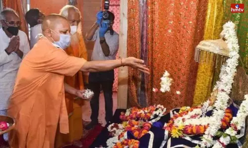 Yogi Adityanath Lays Foundation For 2nd Stage Of Ram Temple Construction Yogi Adityanath Lays Foundation For 2nd Stage Of Ram Temple Construction