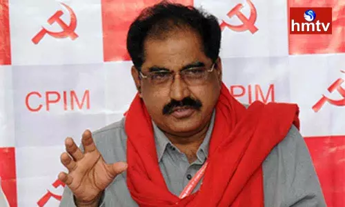 CPM Leader Tammineni Arrested in Warangal District