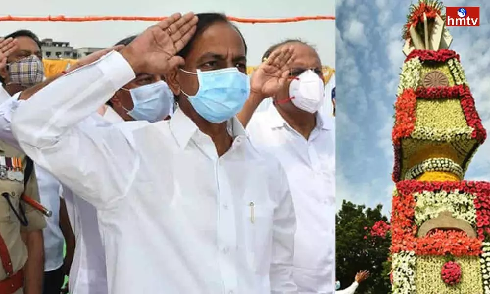 CM KCR Participated in The Telangana Formation Day