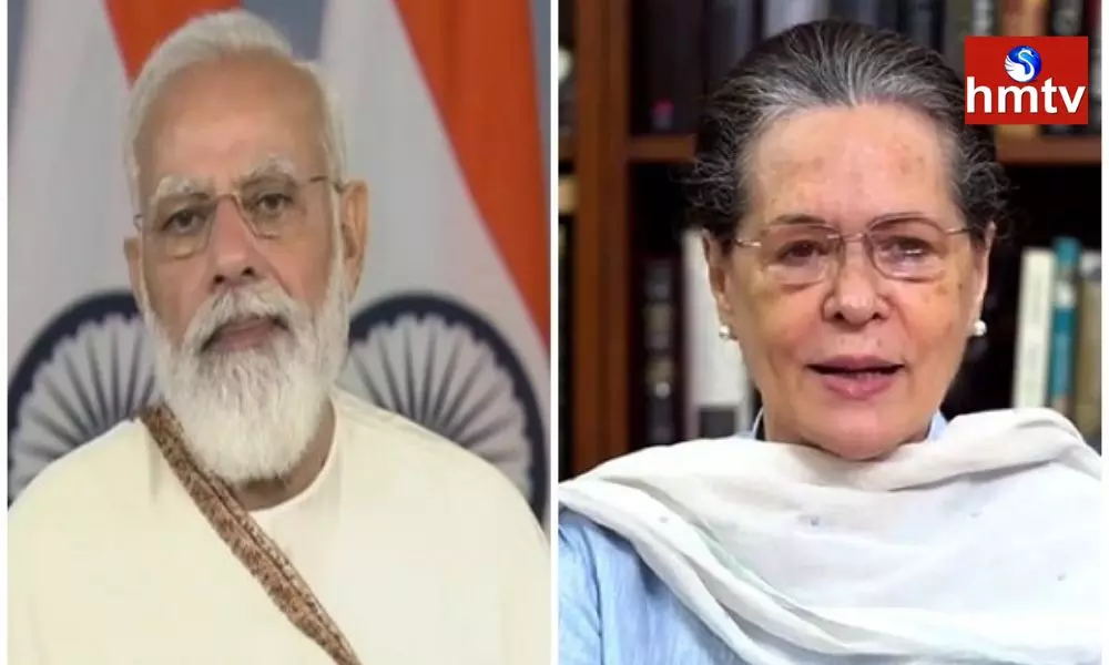 PM Modi Wishes Sonia Gandhi Speedy Recovery From Covid