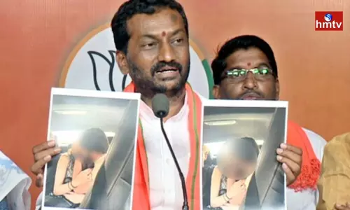 BJP MLA Raghunandan Rao Press Meet on Amnesia Pub Minor Girl Incident