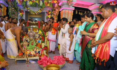 Sri Laxmi Narsimha Swamy Temple in Nizamabad | TS News