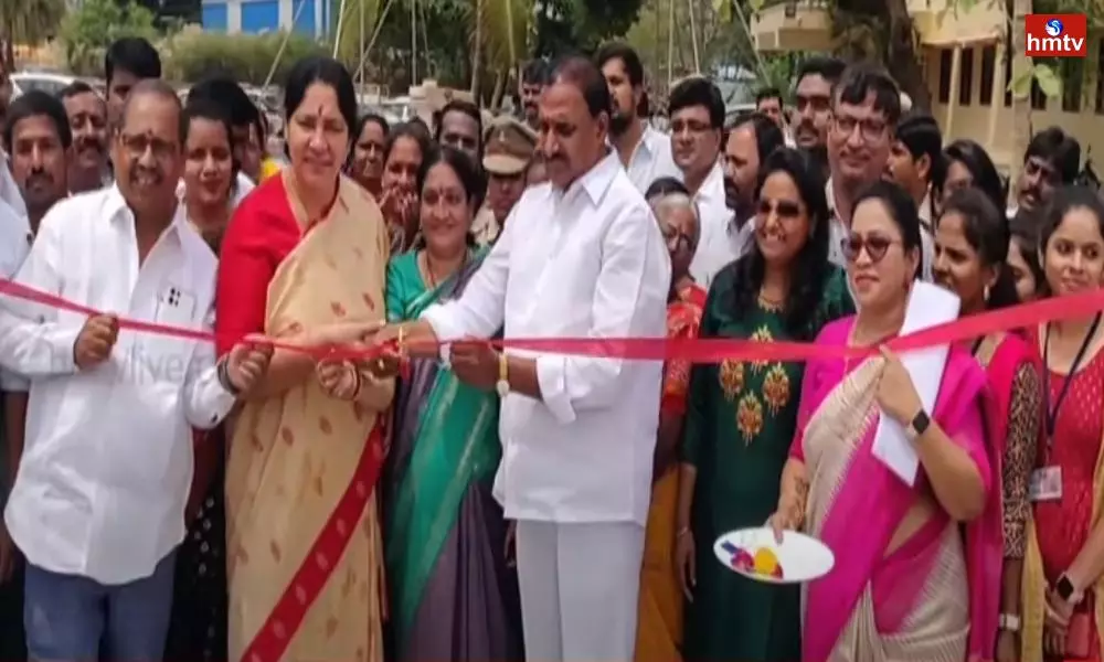 Minister Satyavathi Rathod Launches Motor Vehicles Driving Track