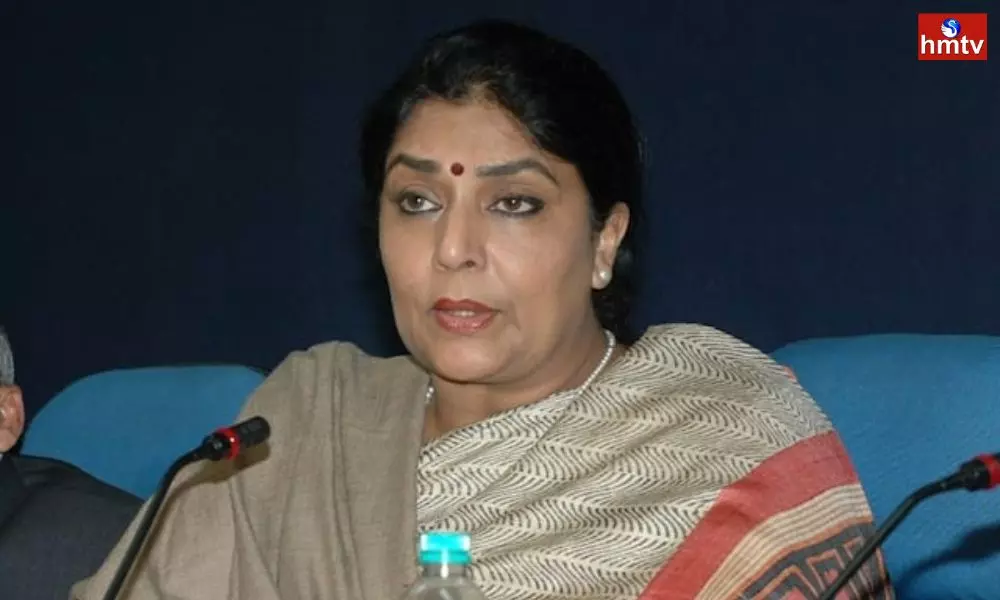 Renuka Chowdhury said that Violence Against Girls is on the Rise in Telangana