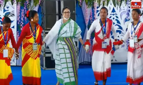 West Bengal CM Mamata Banerjee Dance | Telugu News West Bengal CM Mamata Banerjee Dance | Telugu News