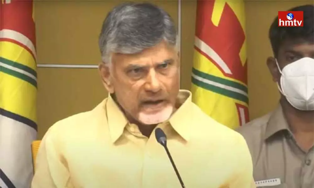 TDP Chief Chandrababu Comments on YCP Government | AP News