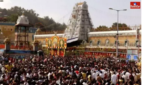 Growing devotees in Thirumala