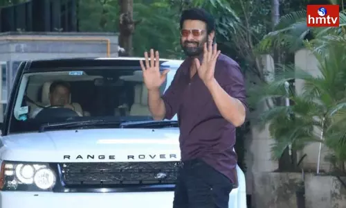 Is that why Prabhas went to Mumbai?