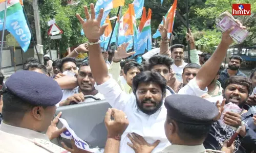 Congress Chalo Raj Bhavan In Telangana