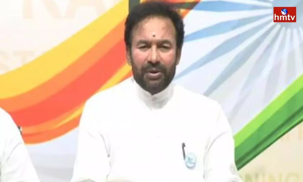 Union Minister Kishan Reddy   Responded to Agneepath Scheme Protests in Secunderabad Railway Station