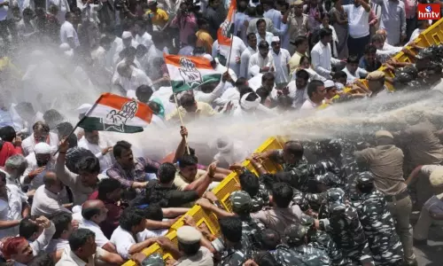 Congress concern at government offices today