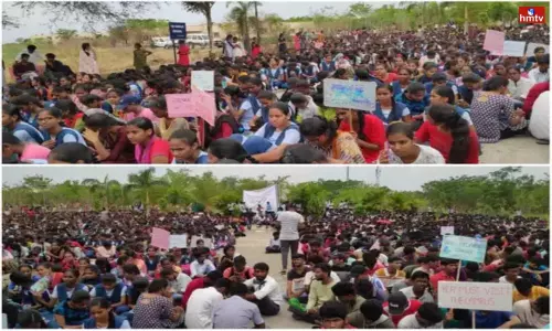 Students Protest Continue in Basara IIIT College