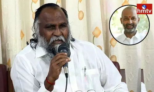 Congress MLA Jagga Reddy Slams BJP MP Bandi Sanjay