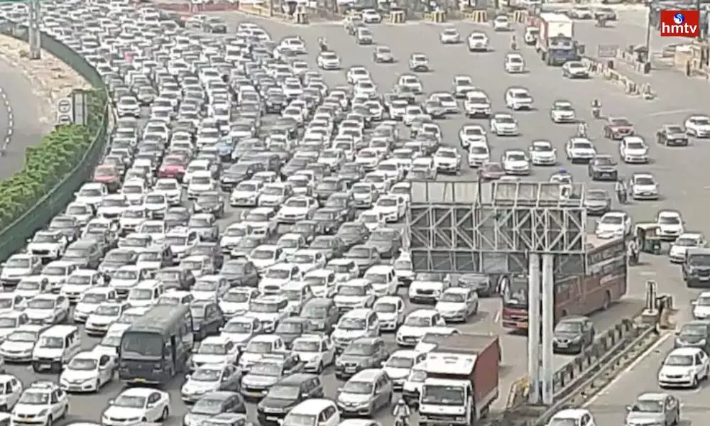Traffic Jam In Delhi | Delhi News