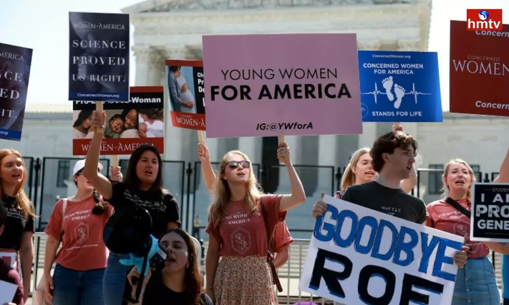Protests Against Abortion Law Held Across America | Telugu News