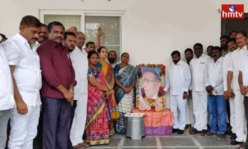 Minister Jagadish Reddy Said that Jayashankar Sir is an Icon for Telangana