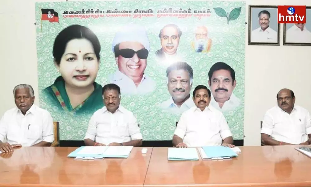 AIADMK Leader Ahead Of Party Meet | Tamil Nadu News