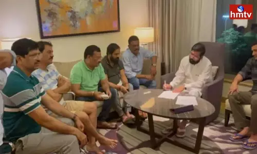 Ek Nath Shinde from Guwahati to Mumbai