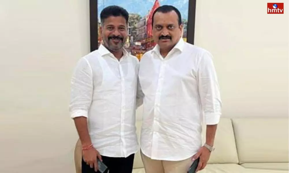 Revanth Reddy went to the House of Producer Bandla Ganesh