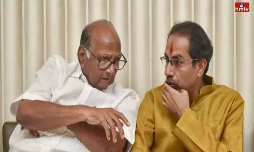 Sharad Pawar Meets Uddhav Thackeray
