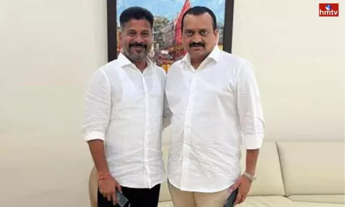 Revanth Reddy went to the House of Producer Bandla Ganesh Revanth Reddy went to the House of Producer Bandla Ganesh