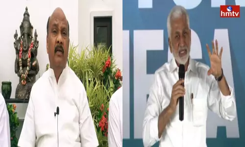 Twitter War Between Ayyanna patrudu vs Vijaysai Reddy