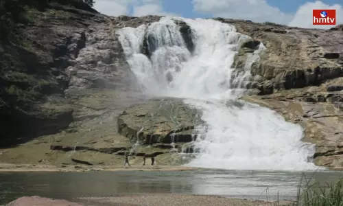 Water Falls in Adilabad District | TS News Water Falls in Adilabad District | TS News