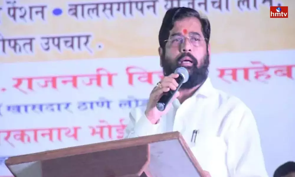 Eknath Shinde Has Written A  Letter to the Governor of Maharashtra
