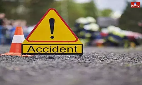Accident in Velpur, Nizamabad District Accident in Velpur, Nizamabad District