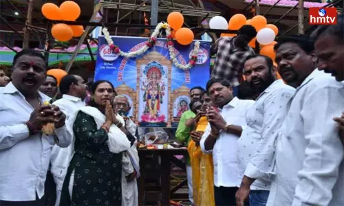 A Poster of a Statue of Lord Ganesha has Been Unveiled in Khairatabad A Poster of a Statue of Lord Ganesha has Been Unveiled in Khairatabad