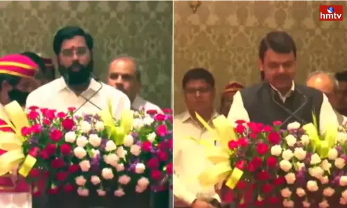 Eknath Shinde Takes Oath as Chief Minister, Devendra Fadnavis as deputy CM