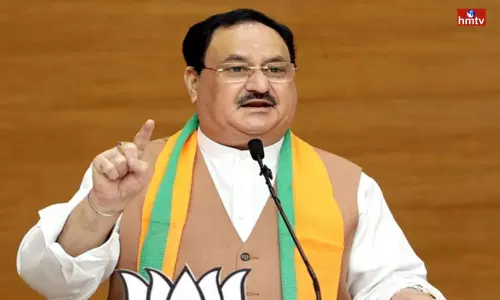 JP Nadda Will Reach Hyderabad Today