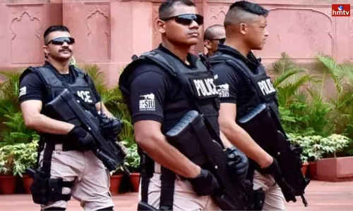 Security Beefed In Hyderabad Ahead of PM Modi Visit