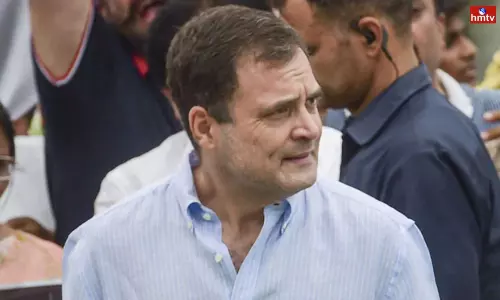 Rahul Gandhi Visits  Wayanad Office After Attack