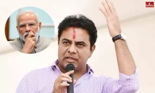 KTR Writes Open Letter to PM Modi KTR Writes Open Letter to PM Modi