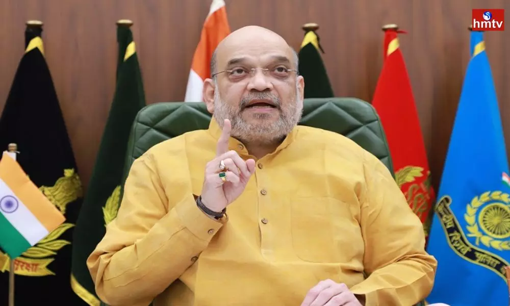 Union Minister Amit Shah Introduced the Political Resolution