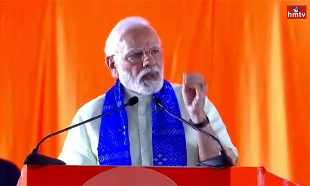 PM Narendar Modi Speech in  BJP Vijaya Sankalpa Sabha