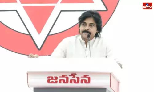 Pawan Kalyan Speech in  Janavani Program | AP News