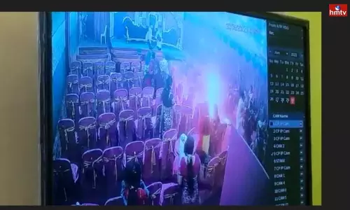 Groom Sets Himself on Fire and Hugs Bride