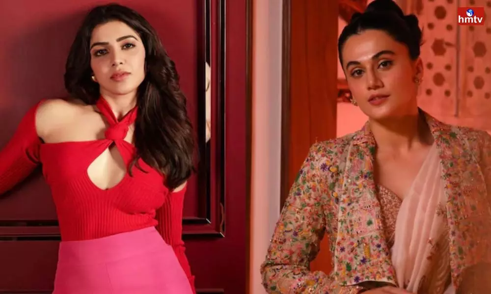 Taapsee Pannu to Produce a Film With Samantha
